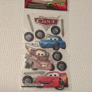 💛2/$20💛Disney Cars Dimensional Stickers - EK Success